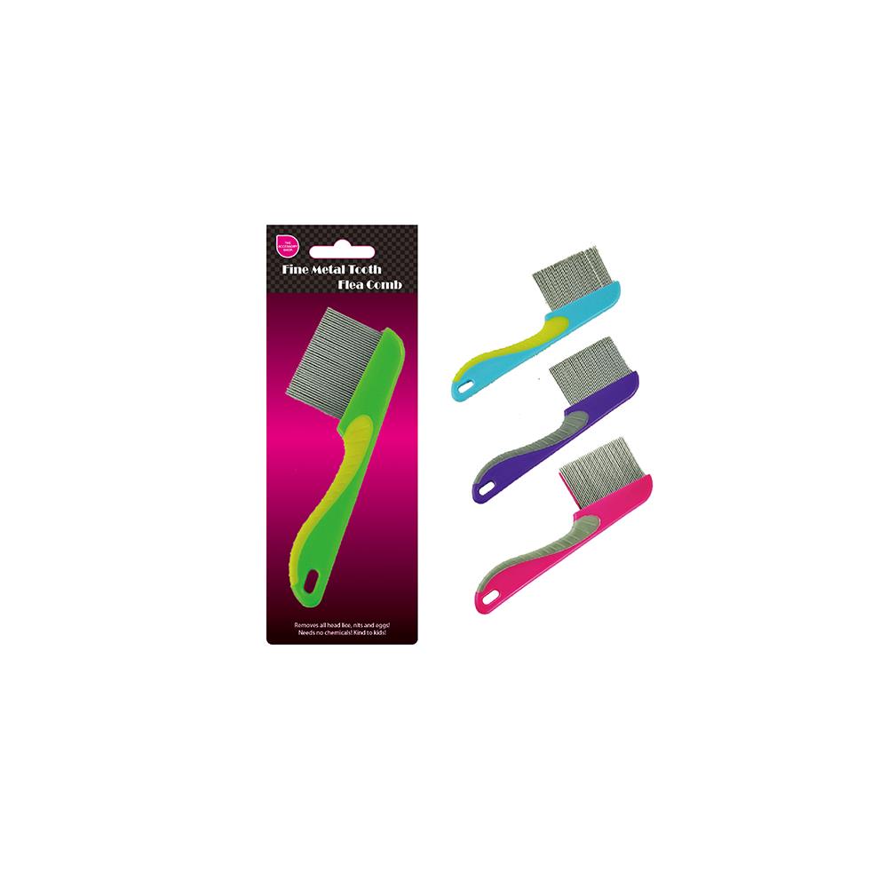 THE ACCESSORY SHOP FINE METAL TOOTH FLEA / LICE COMB. CN029 \\\KD22379