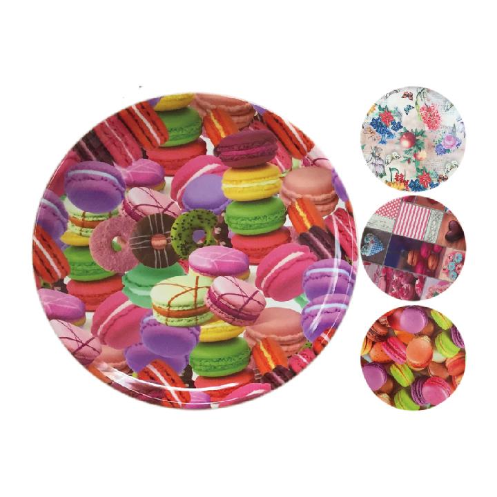 PLASTIC ROUND SERVICNG TRAY 38CM. DI060 \\\KD22391