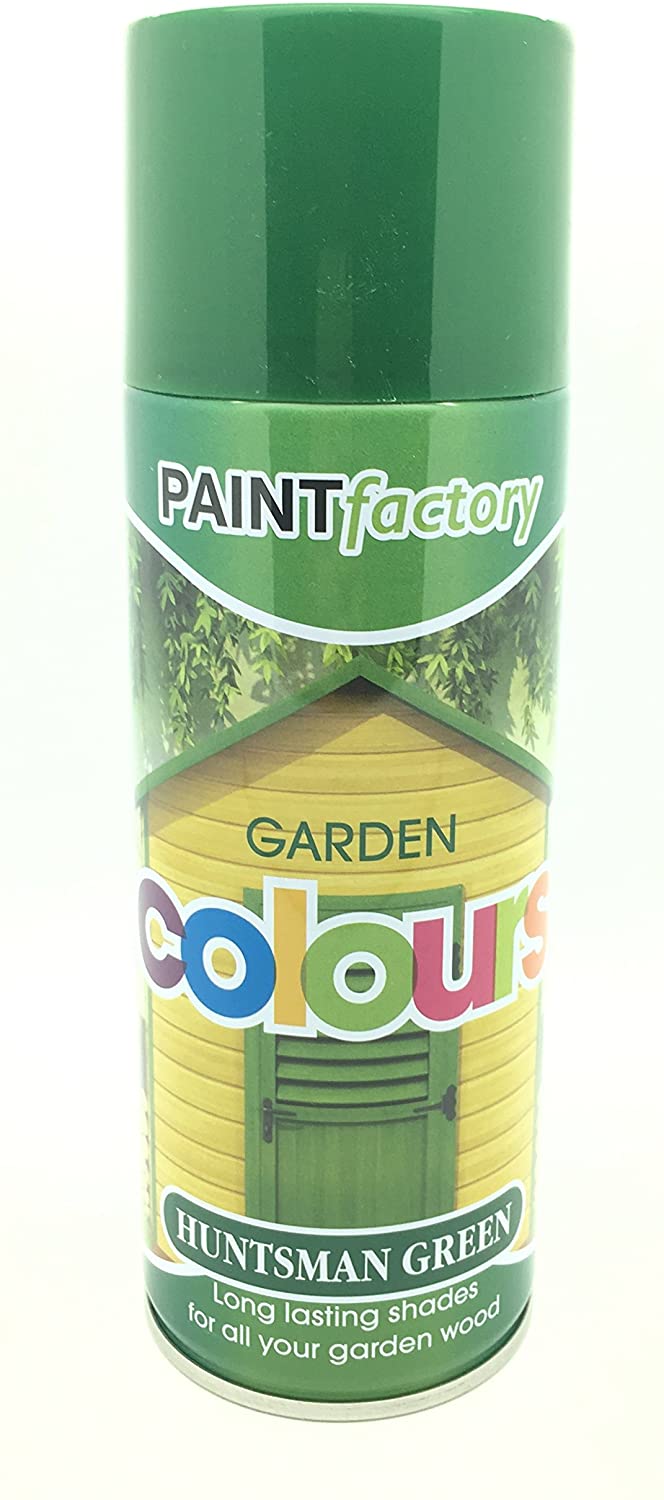 PAINT FACTORY HUNTSMAN GREEN GARDEN SPRAY PAINT 400ML. WDL2550 \\\KD22415