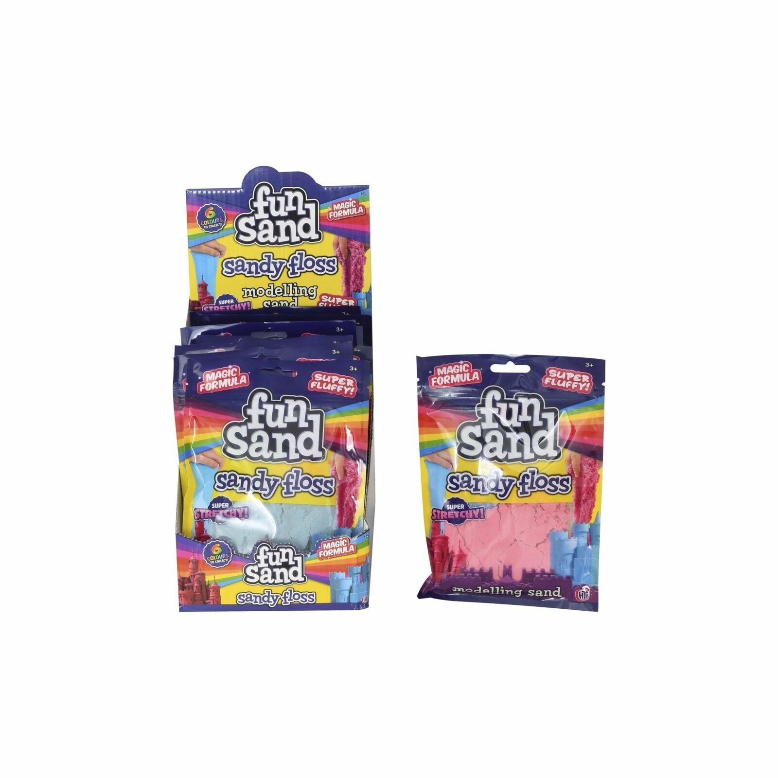 HTI MAGIC FORMULA SUPER FLUFFY FUN SAND SANDY FLOSS. 1374928 \\\KD22470