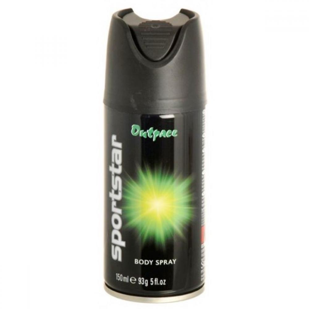 SPORTSTAR MEN DEODORANT OUTSPACE 150ML X 12. 11SS084 \\\KD22479