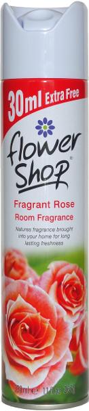 FLOWERSHOP ROSE ROOM FRAGRANCE 12 X 330ML. 11FL167 \\\KD22491