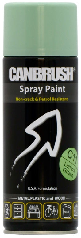 MULTI PURPOSE CANBRUSH C11 SURF GREEN SPRAY PAINT 400ML. CANC11 \\\KD22530