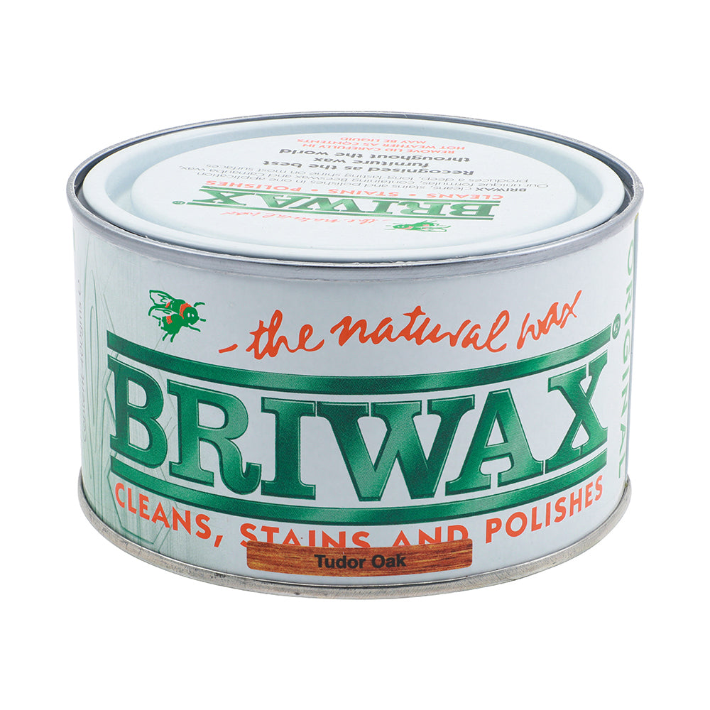 BRIWAX ORIGINAL WAX POLISH 400G - TUDOR OAK. BWTO400 \\\KD22531
