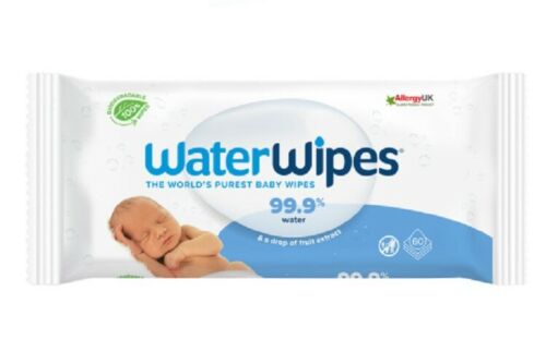 BABY WATER WIPES PACK OF 60. C003958 \\\KD22558