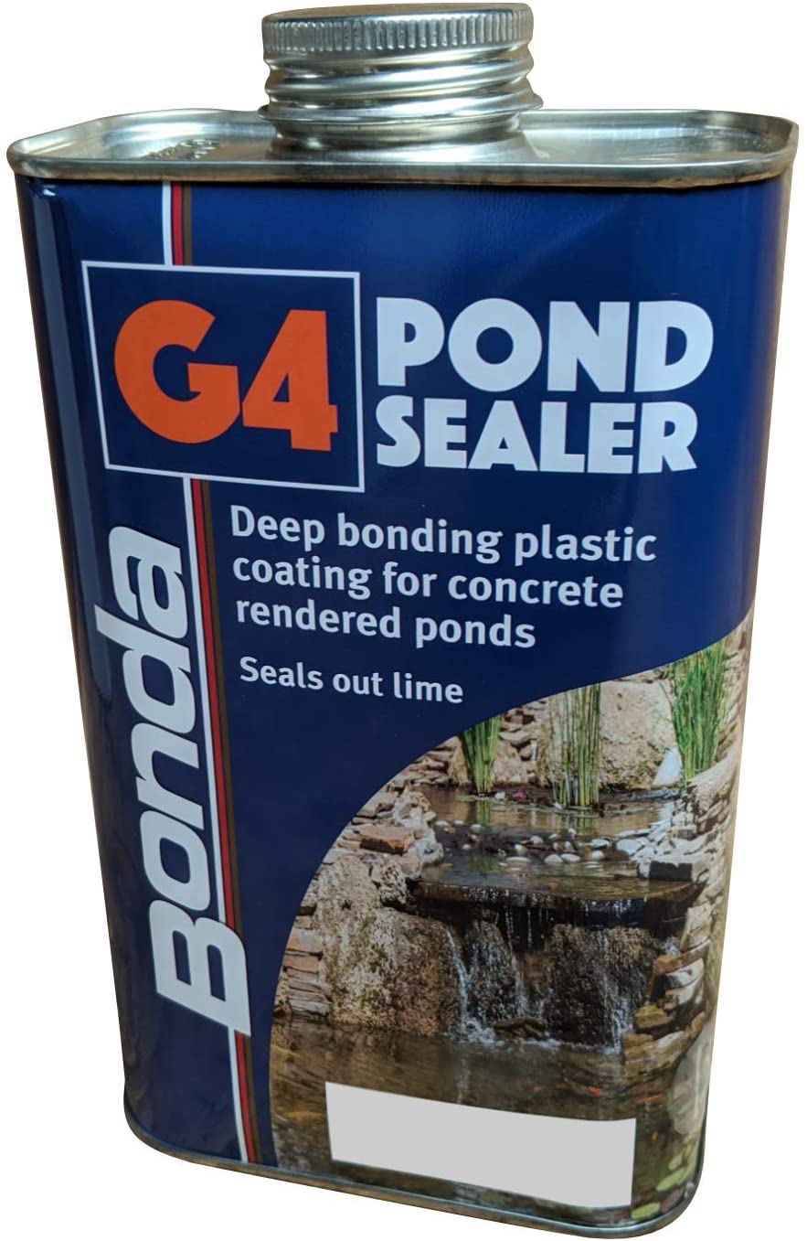 BONDAGLASS G4 POND SEALER 1KG BLACK. BON12112 \\\KD22649
