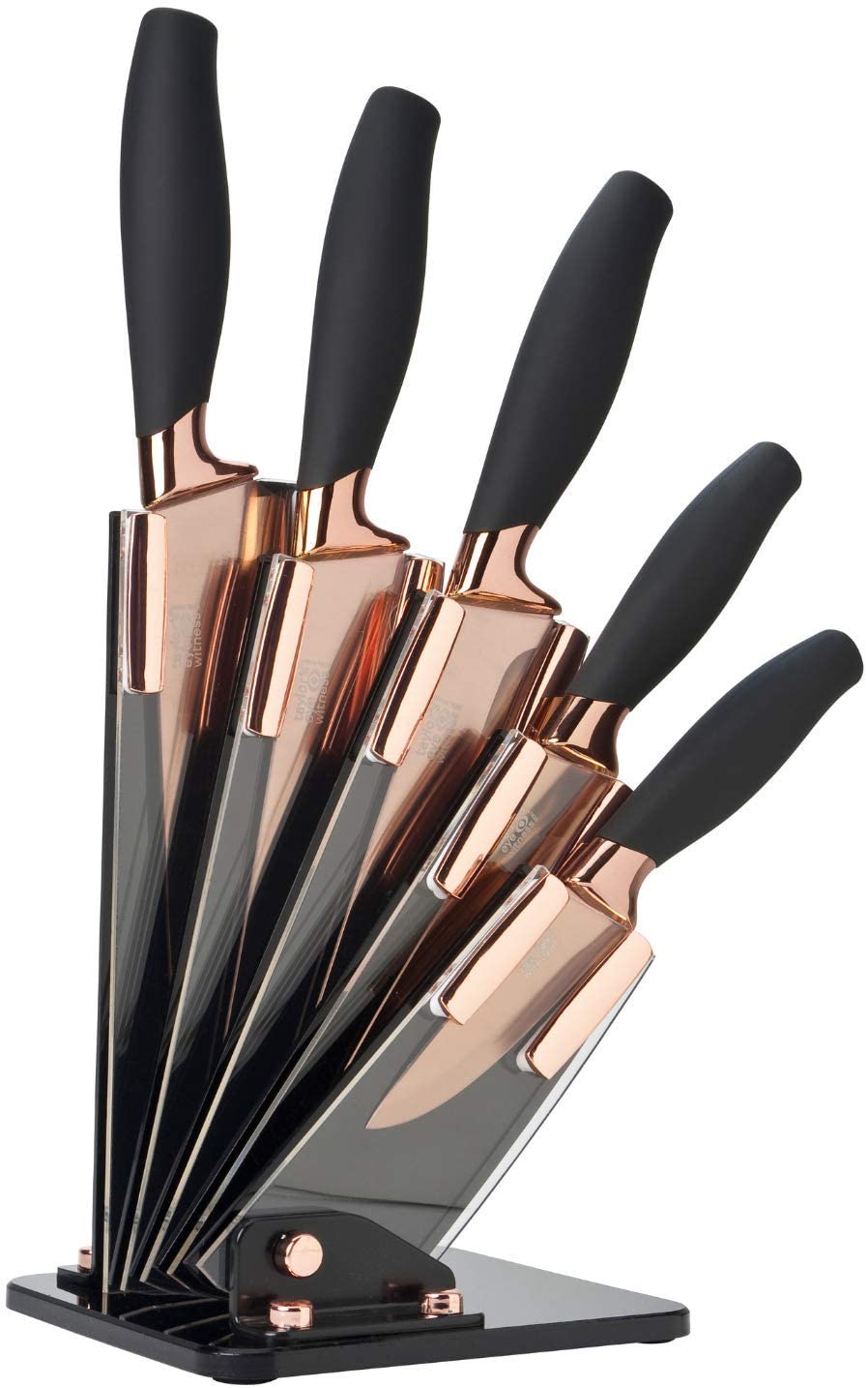 'TAYLOR'S EYE WITNESS BROOKLYN ROSE GOLD 5PC KNIFE BLOCK SET'||'. '||'LMS23RGKB11' \\\KD22655