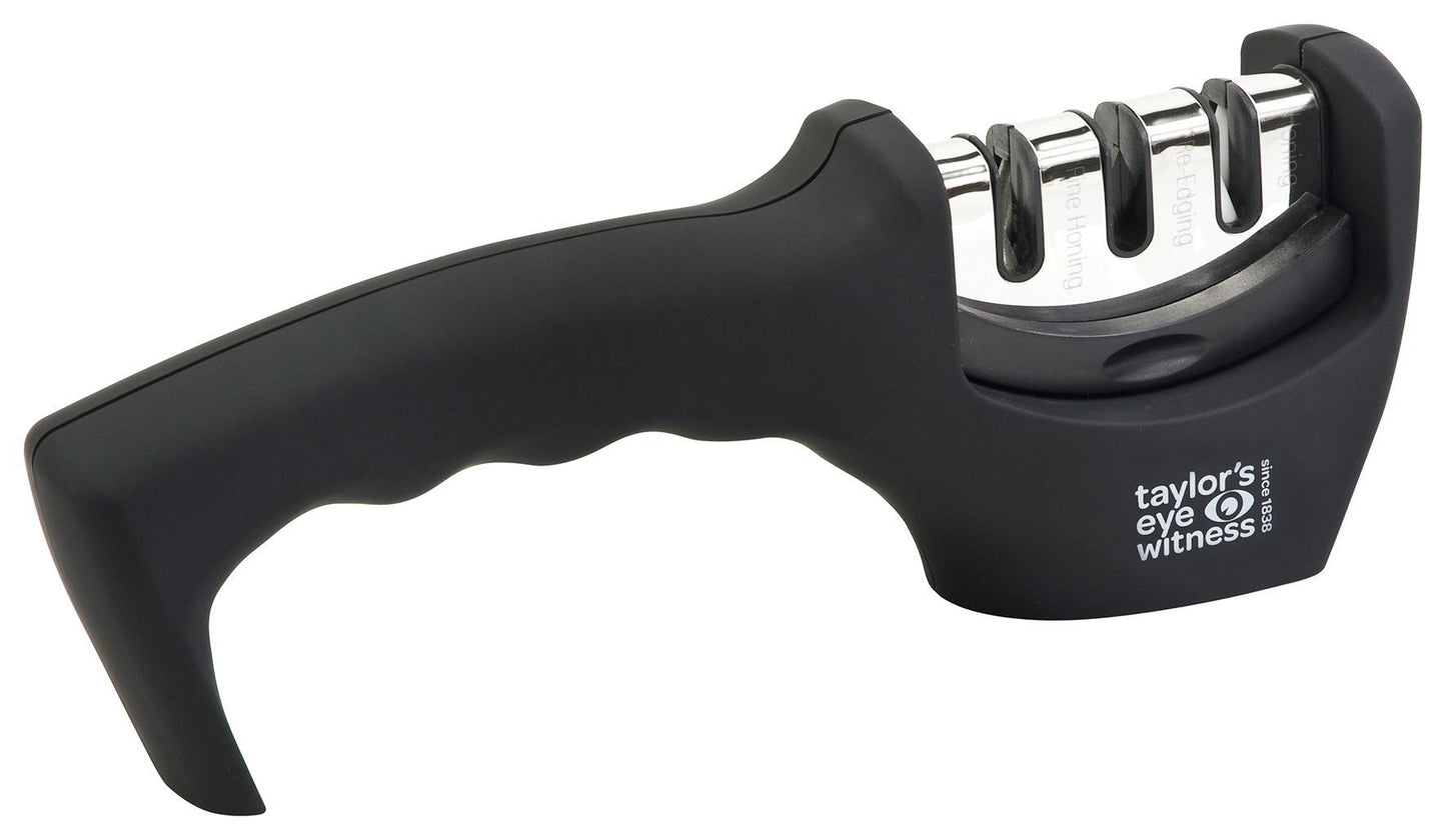 'TAYLOR'S EYE WITNESS 3 STAGE KNIFE SHARPENER STEEL/CERAMIC'||'. '||'T5D063' \\\KD22656