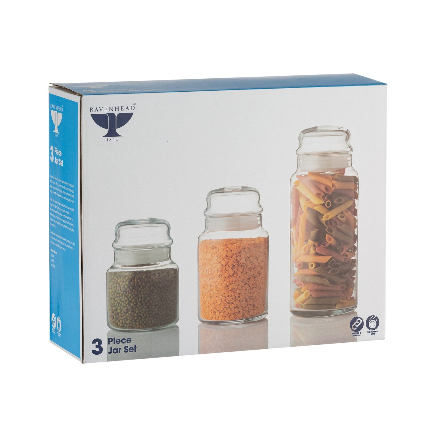 RAVENHEAD ESSENTIALS 3 PIECE JAR SET. 0042510 \\\KD22765