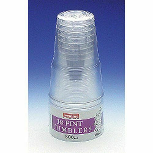 CAROLINE 1/2 PINT 18 TUMBLERS. CV1622 \\\KD22783