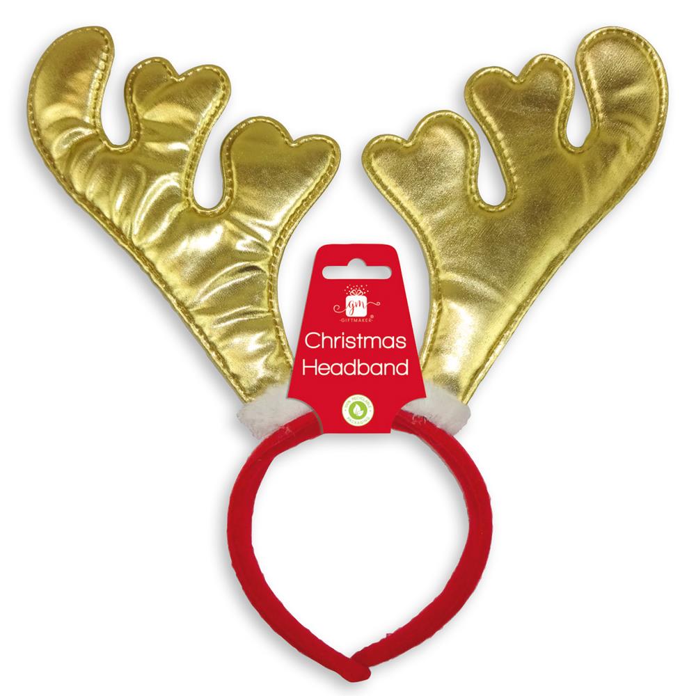 GIFTMAKER REINDEER ANTLER HEADBAND. XALGZ108 \\\KD22796