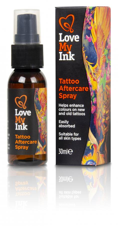 LOVE MY INK TATOO AFTER CARE SPRAY 30ML. 030613 \\\KD22833
