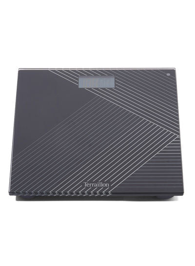 TERRAILLON ONE LINE BATHROOM SCALES 160KG - BLACK. 14079T \\\KD22907