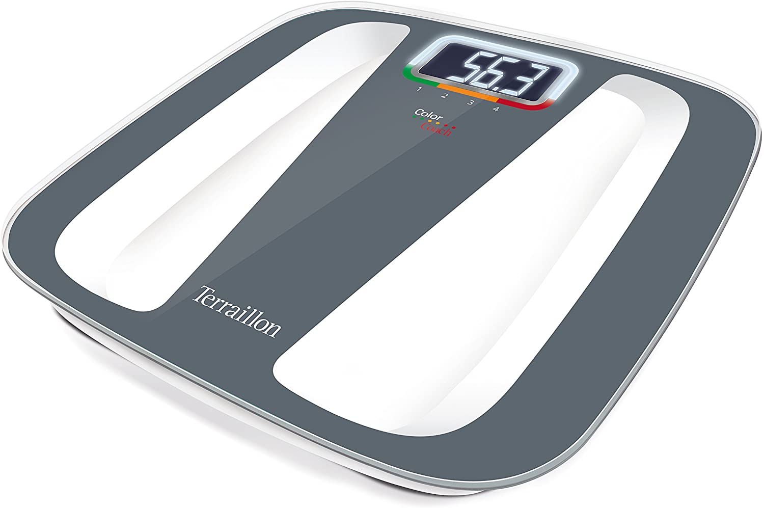 TERRAILLON COLOUR COACH ELECTRONIC BATHROOM SCALES 160KG. 14788T \\\KD22908