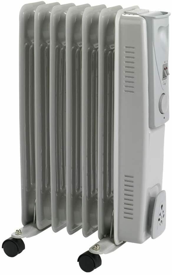 STATUS 7 FIN OIL FILLED RADIATOR - 1500W. OFH7-1500W1PKB \\\KD22916
