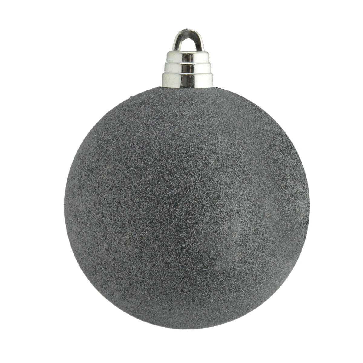 GIANT GRAPHITE GLITTER BAUBLE 150MM. DP55897 \\\KD22947