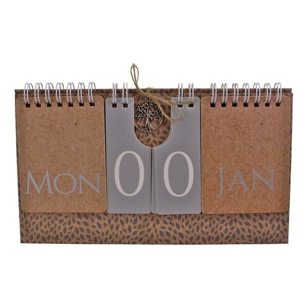 TREE LIFE FLIP CALENDAR 22CM. TL0057 \\\KD23088