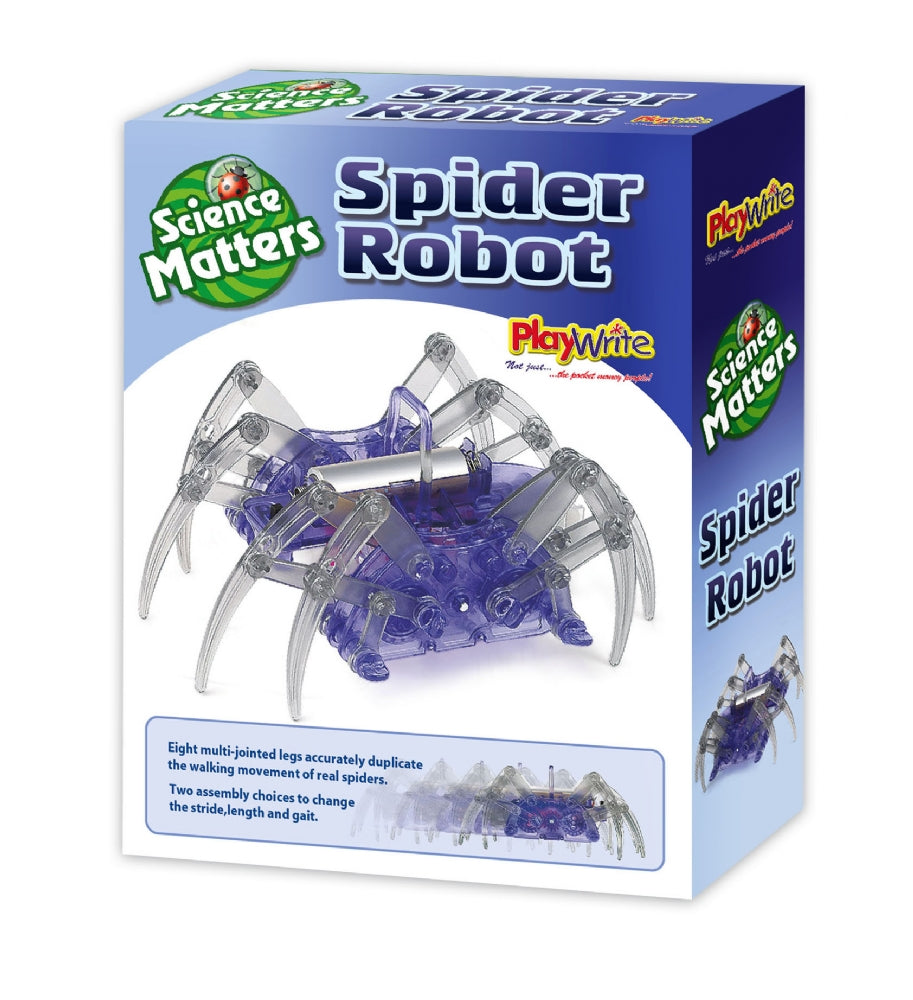 SCIENCE SPIDER ROBOT KIT APX 23.5 X 18 CM. PL385055 \\\KD23128