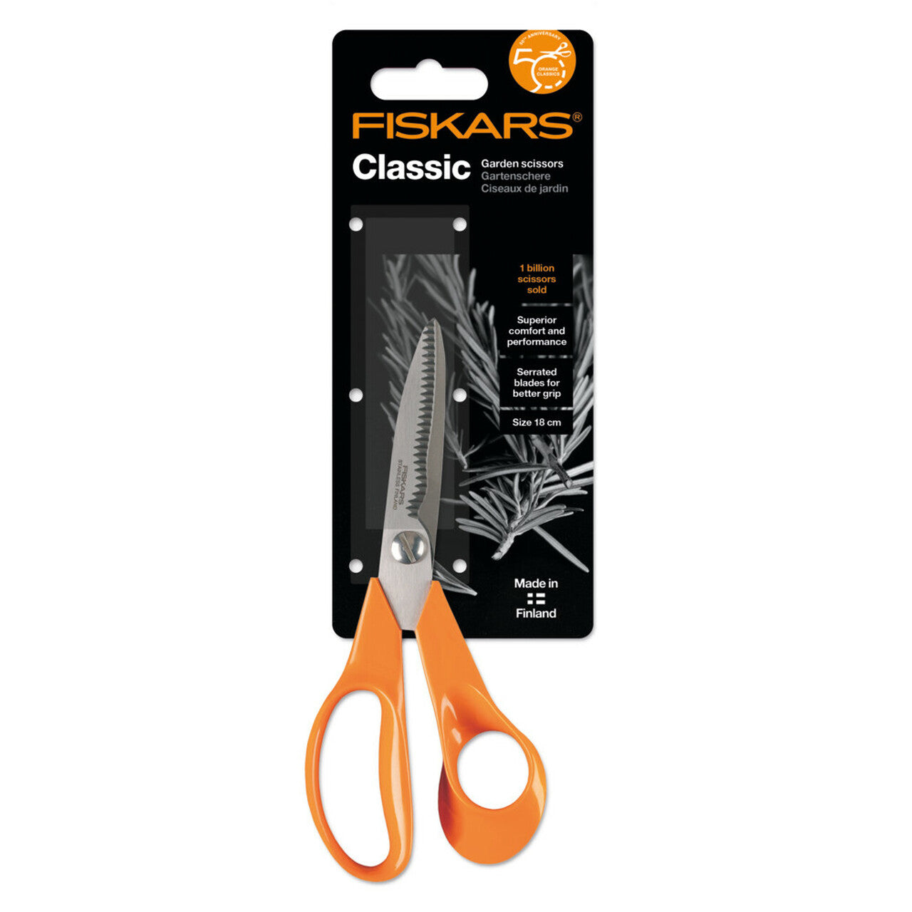 FISKARS CLASSIC GARDEN SCISSORS. 100055 \\\KD23175