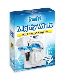 FABRIC MAGIC MIGHTY WHITE 12 WHITNER AND STAIN REMOVER SHEETS. FM1010A \\\KD23267