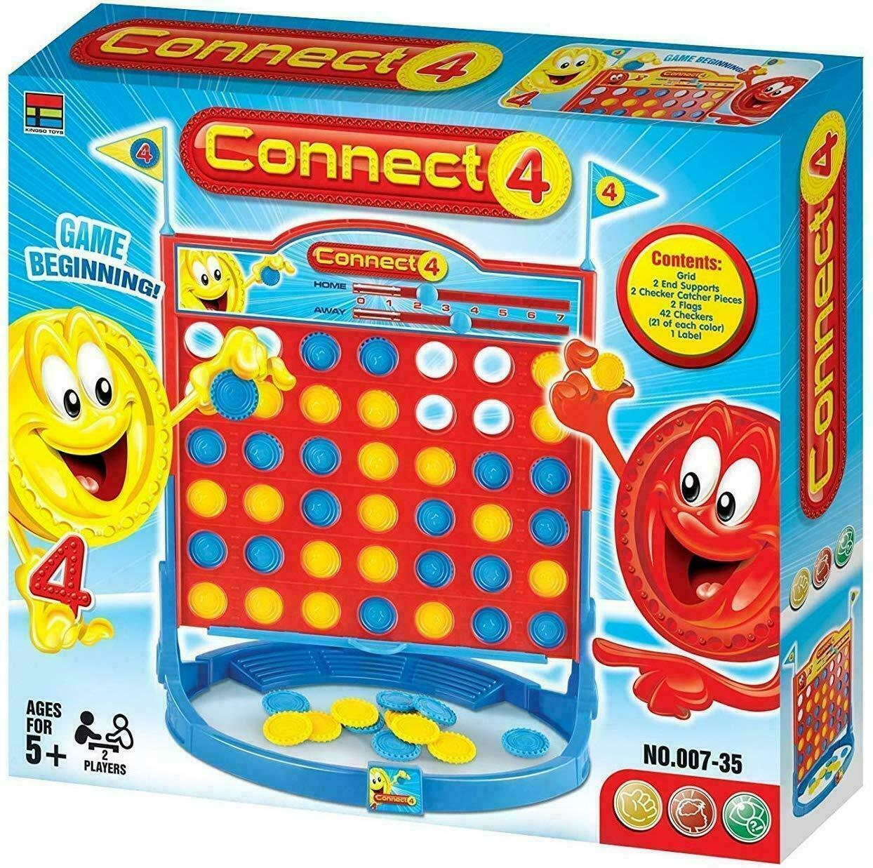 CONNECT FOUR IN ROW BOARD GAME. DGI9284 \\\KD23289