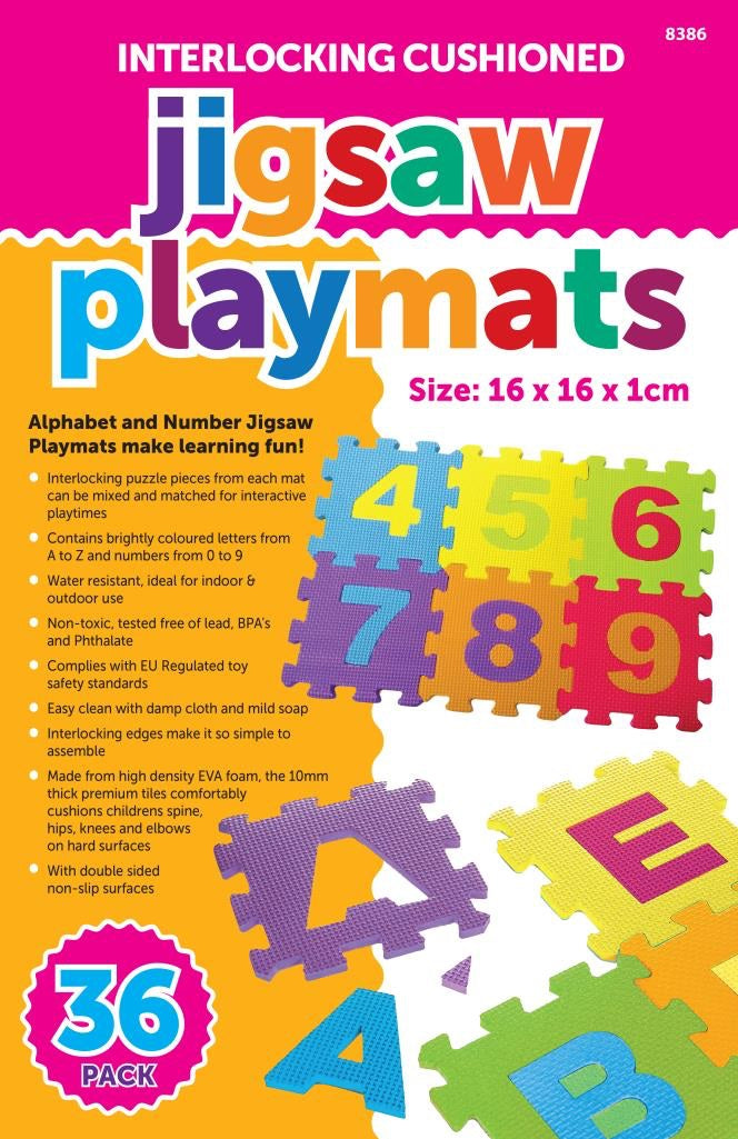 36 PIECES JIGSAW PLAY MAT. DGI8386 \\\KD23322