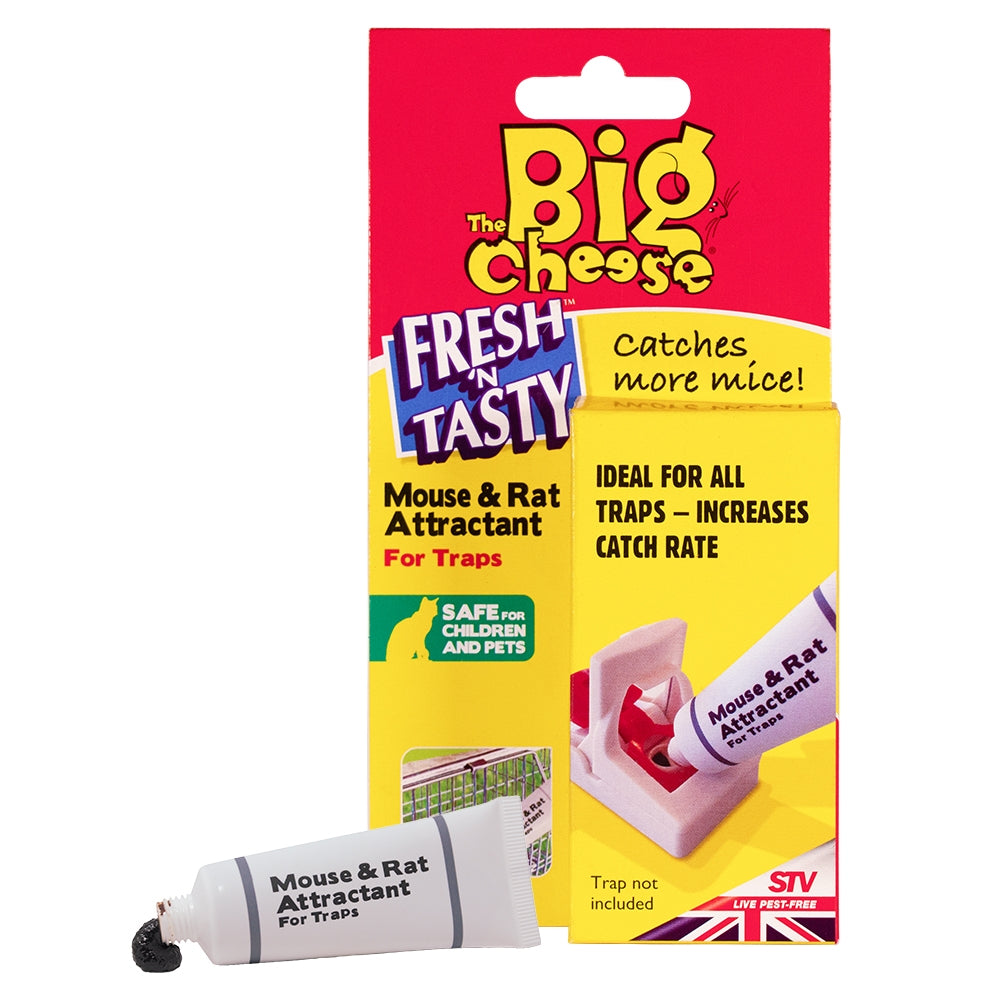THE BIG CHEESE MOUSE AND RAT ATTRACTANT POISON-FREE BAIT 26G. STV163 \\\KD23337
