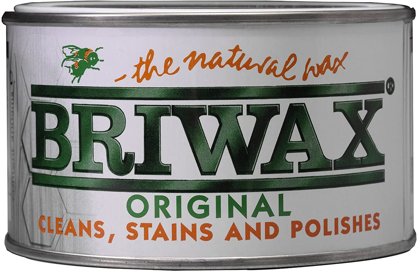 BRIWAX ORIGINAL WAX POLISH 400GM - TEAK. BW0501464821 \\\KD23377
