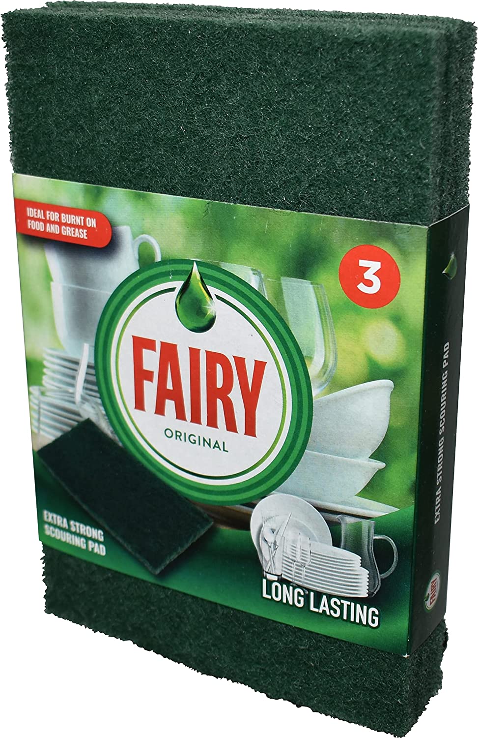 FAIRY EXTRA STRONG SCOURING PAD 3/PK. 518939 \\\KD23383