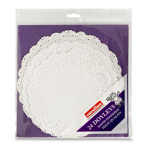 CAROLINE 24 ASSORTED WHITE DOLLYS. CVN1721 \\\KD23435