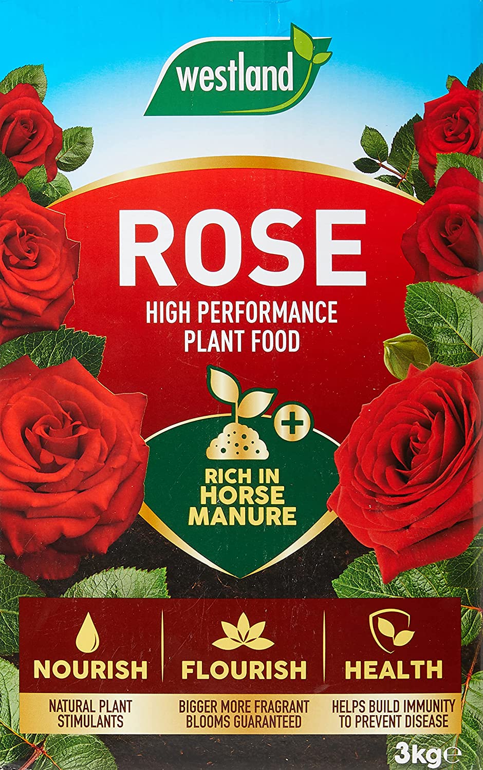 WESTLAND ROSE HIGH PERFORMANCE PLANT FOOD 3KG. 20100234 \\\KD23490
