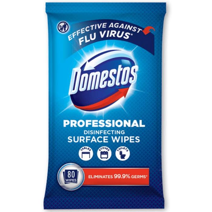 DOMESTOS TOILET WIPES 80 WIPES. 22990 \\\KD23513