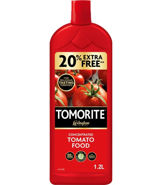 LEVINGTON TOMORITE CONCENTRATED TOMATO FOOD 1000ML + 20% EXTRA FREE (1200ML). 121031 \\\KD23518