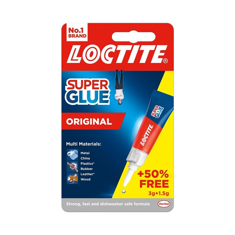 LOCTITE SUPER GLUE 3G TUBE PLUS 50 % EXTRA FREE. 2633452 \\\KD23535