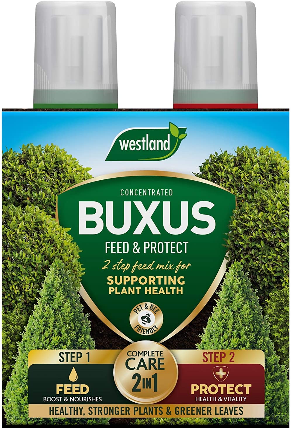 WETLAND CONCENTRATED 2 IN 1 BUXUS FEED & PROTECT 500ML 2/PK. 20100418 \\\KD23553