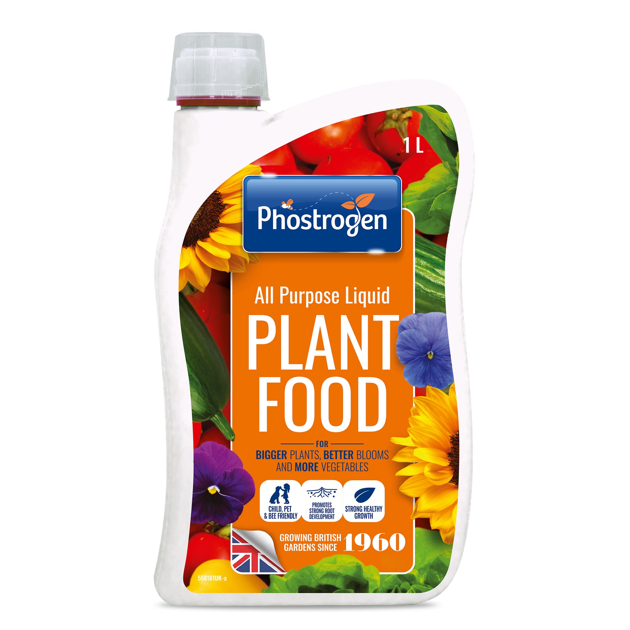 PHOSTROGEN ALL PURPOSE LIQUID PLANT FOOD 1 LITRE. 86601207 \\\KD23557