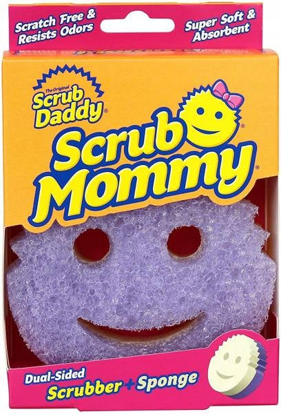 SCRUB MOMMY GREY DUAL SIDED SCRUBBER AND SPONGE. PTHOSCR006 \\\KD23564