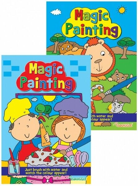 MAGIC PAINTING BOOK 1 AND 2. P2165 \\\KD23625