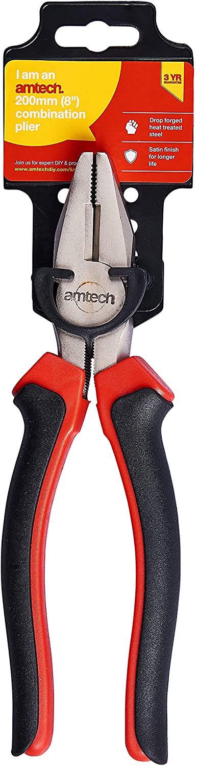 AMTECH COMBINATION PLIER 200MM / 8 INCH. AMB0240 \\\KD23645
