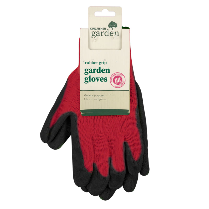 LARGE RUBBER GRIP GARDEN GLOVES. GGPL3 \\\KD23655