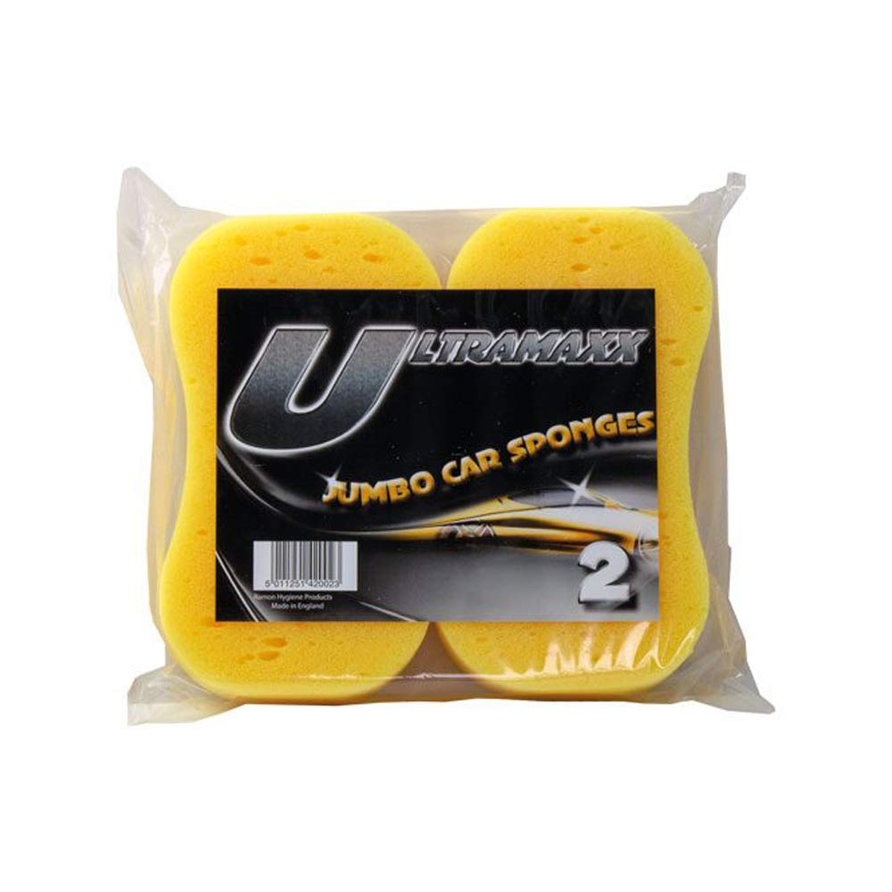 ULTRAMAXX JUMBO CAR SPONGES 2/PK. 8092N3 \\\KD23692