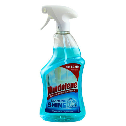 WINDOLENE GLASS & SHINY SURFACE CLEANER SPRAY 750ML. WT5 \\\KD23767