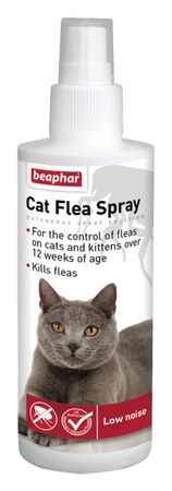 BEAPHAR CAT FLEA SPRAY 150ML. BE17814 \\\KD23797