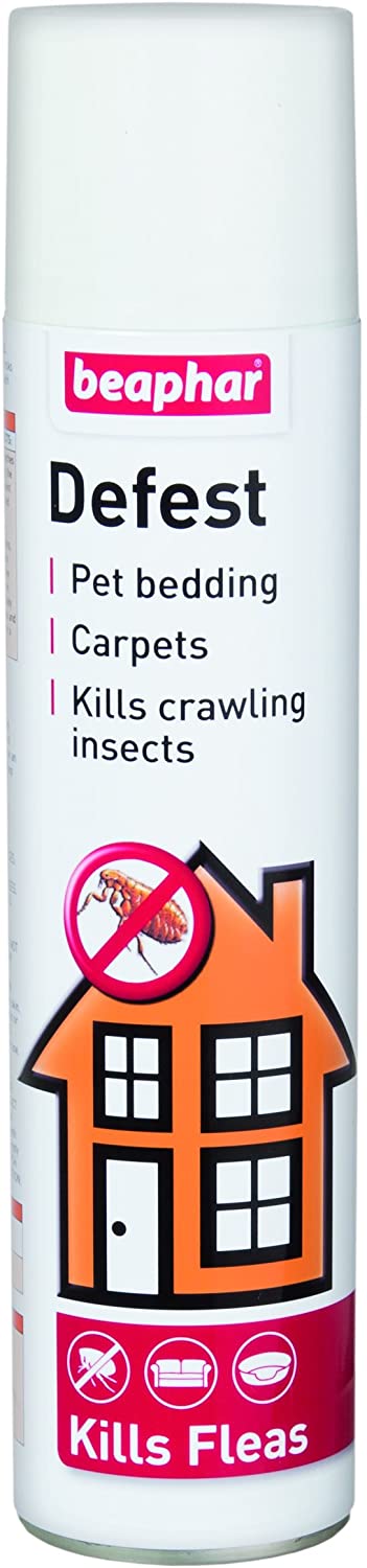 BEAPHAR DEFEST HOUSEHOLD FLEA SPRAY 400ML. BE17702 \\\KD23806