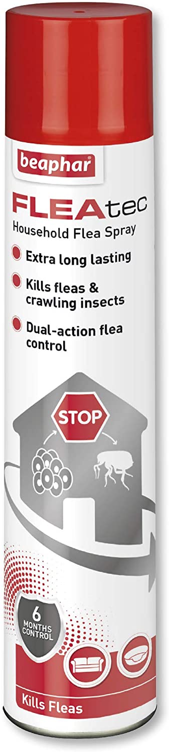 BEAPHAR FLEATEC HOUSEHOLD FLEA SPRAY 600ML. BE17115 \\\KD23807