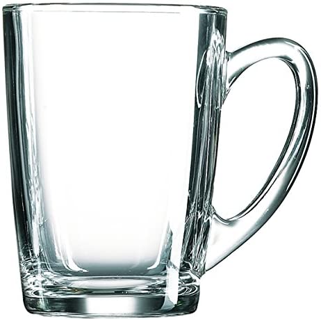 6 X LUMINARC NEW MORNING CLEAR MUG 32CL. AR6527 \\\KD23824