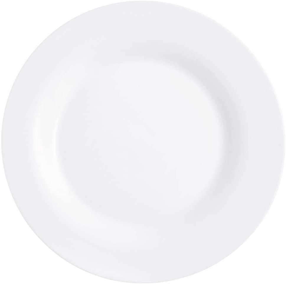 12 X LUMINARC VIDRIS DINNER PLATE 25CM. AR9788VR \\\KD23828