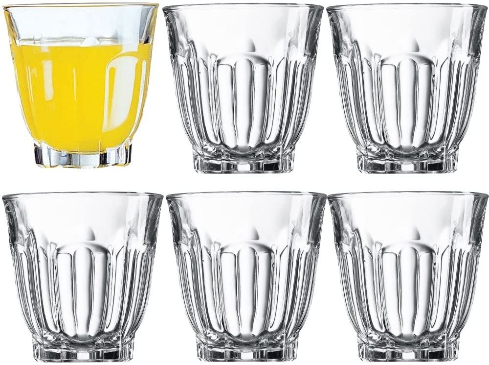 6 X LUMINARC ARCADE MIXER TUMBLERS 240ML. GL5173 \\\KD23890