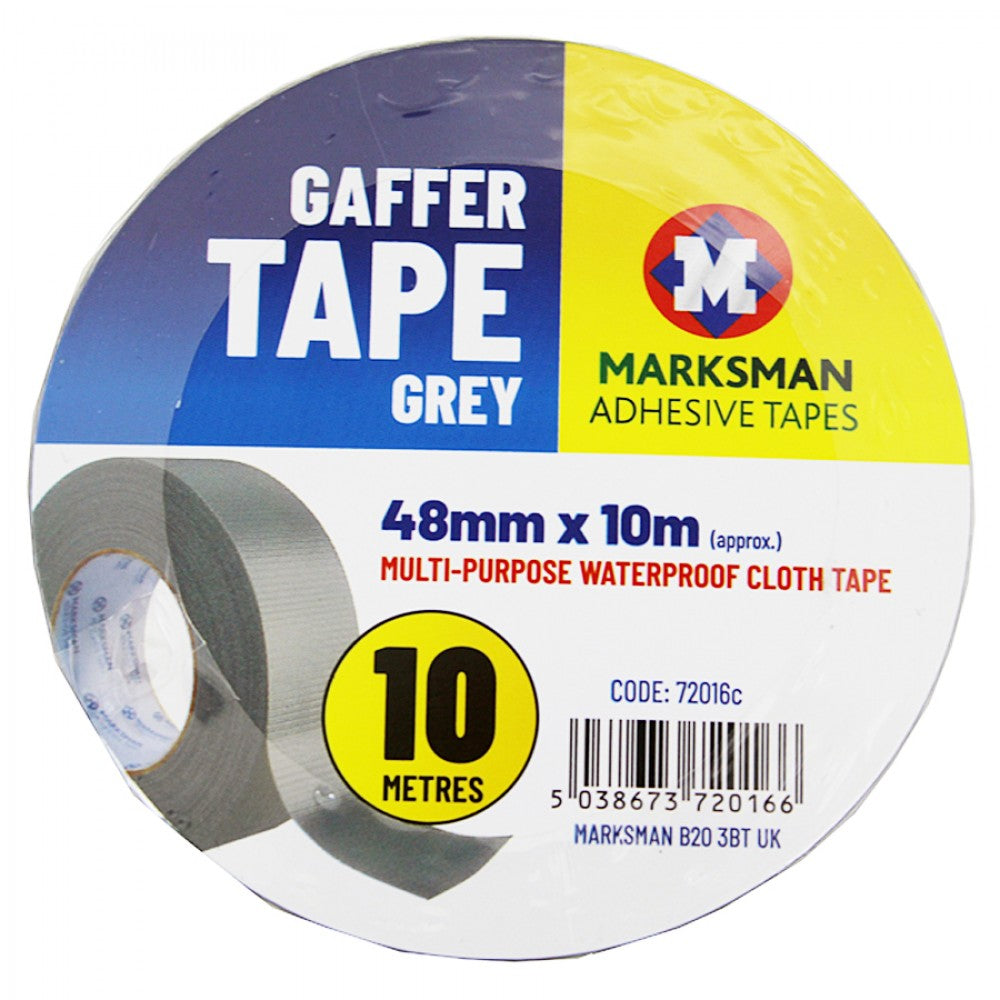 MARKSMAN GAFFER / DUCT TAPE 48MM X 10M - GREY. 72016C \\\KD23946