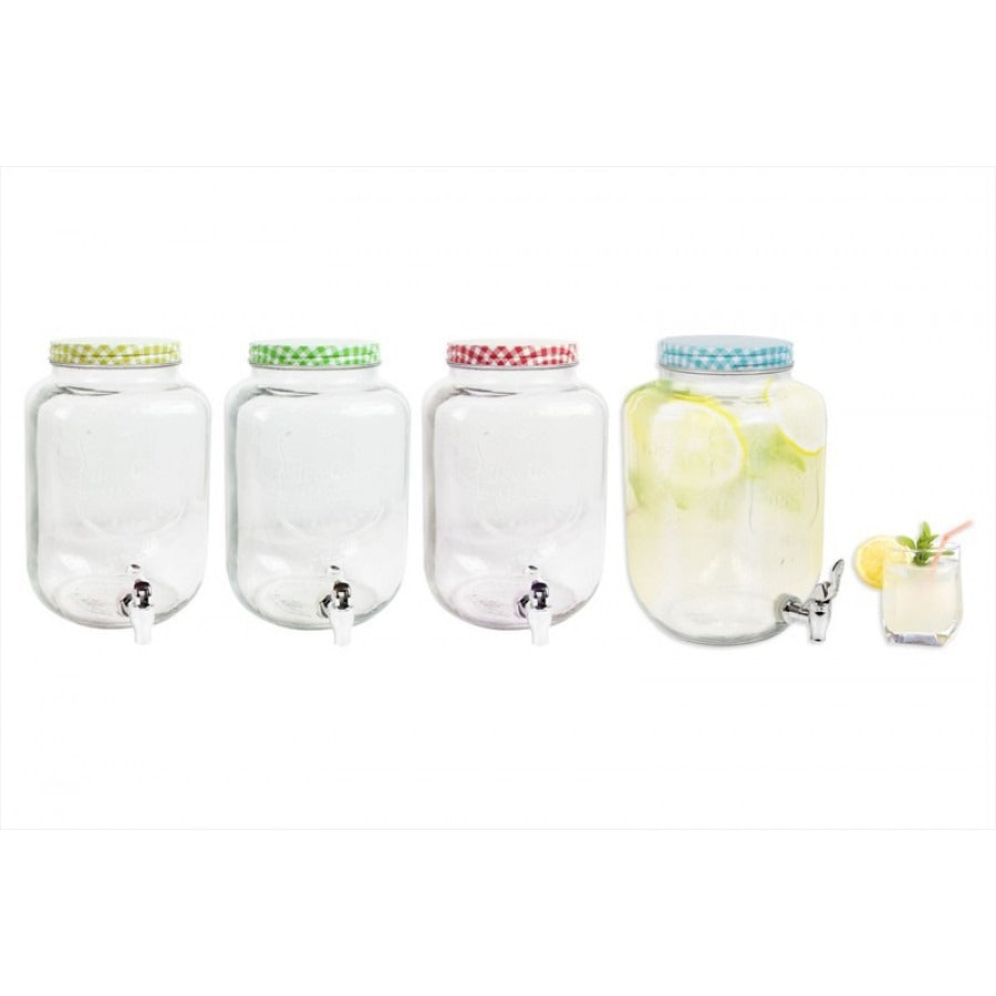 BELLO GLASS DRINKS DISPENSER 8L. AM1628 \\\KD23969